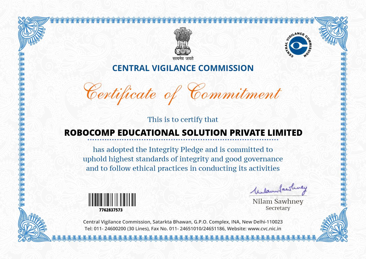 CVC Commitment